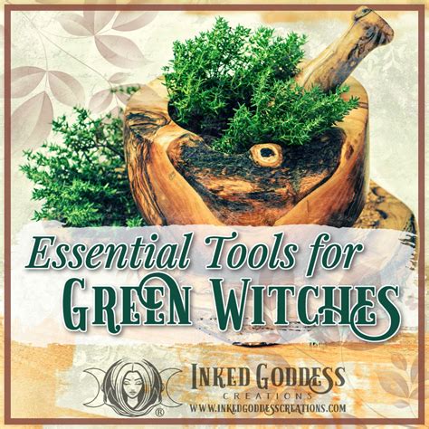 Hex book green witch